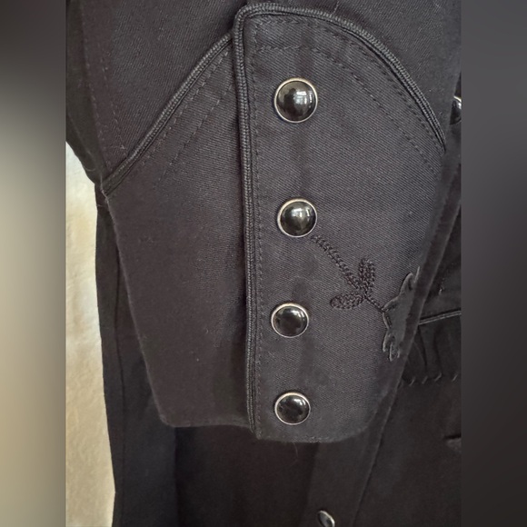 Ralph Lauren Double RL Limited Edition Western Style Snap Shirt / Black / Size 3 - Picture 4 of 8